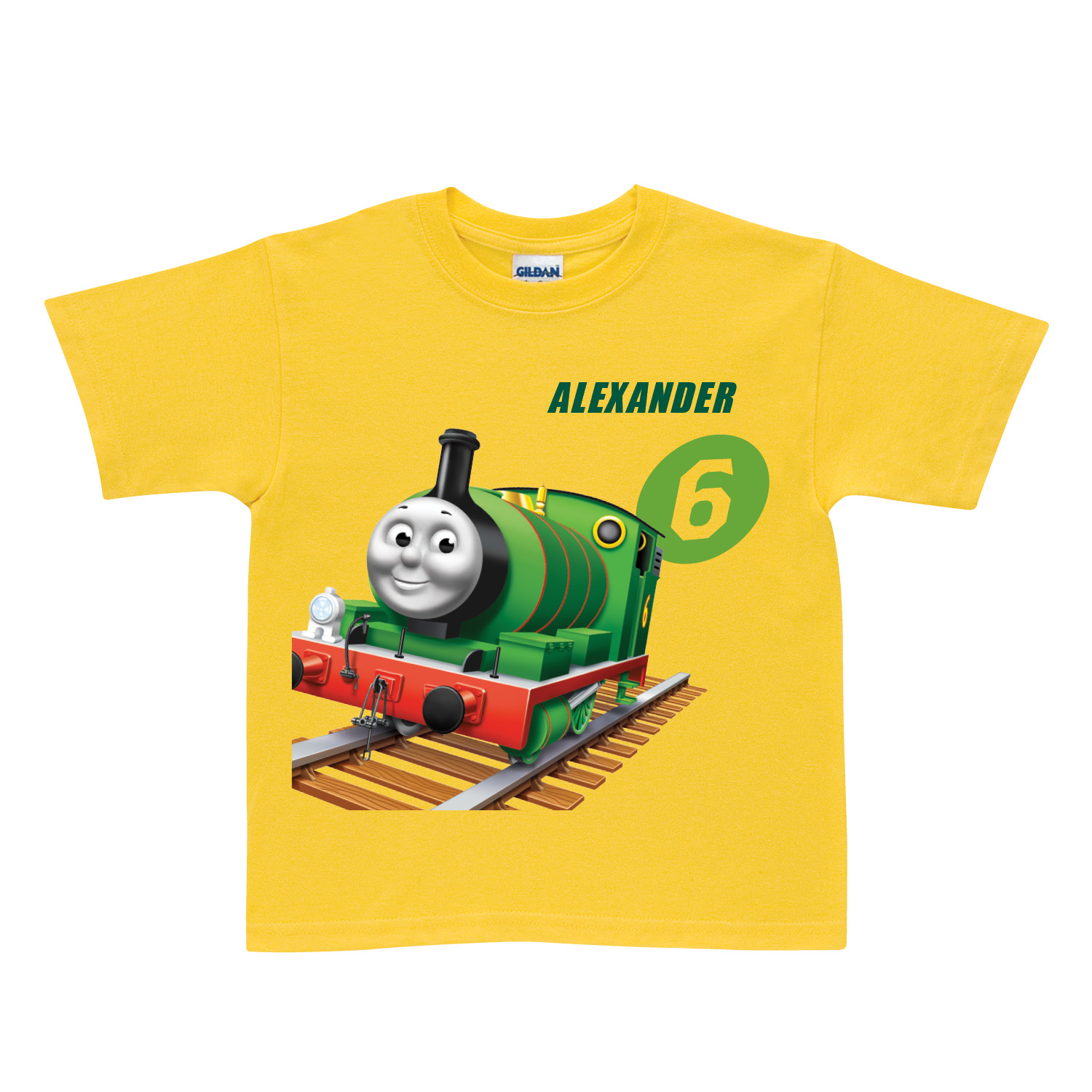 Thomas & Friends Percy No. 6 Yellow T-Shirt