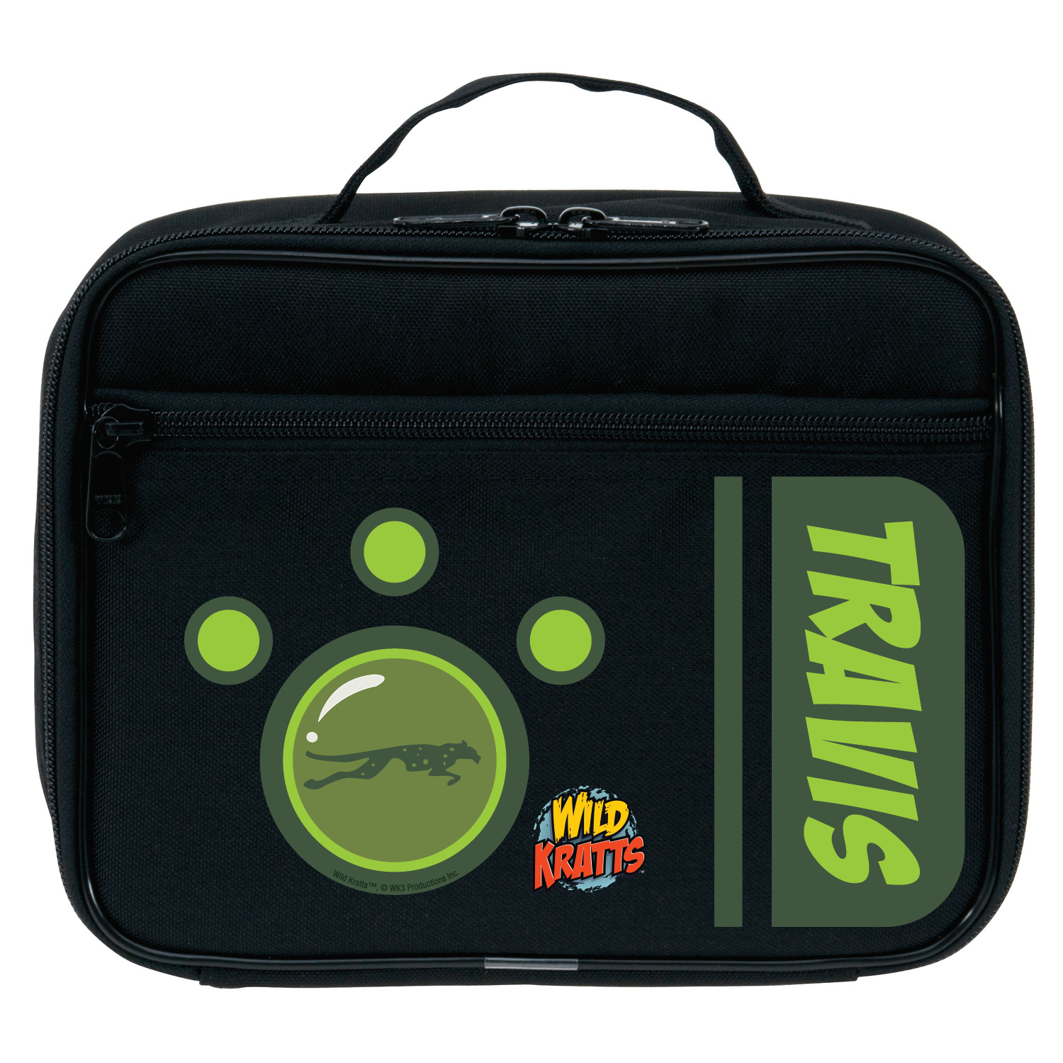 Wild Kratts Green Creature Power Lunch Bag
