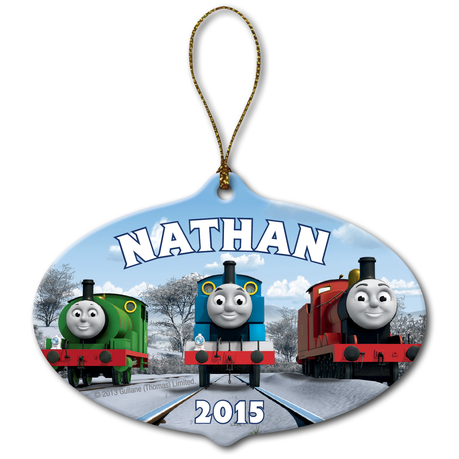 Thomas & Friends Winter Fun Ornament