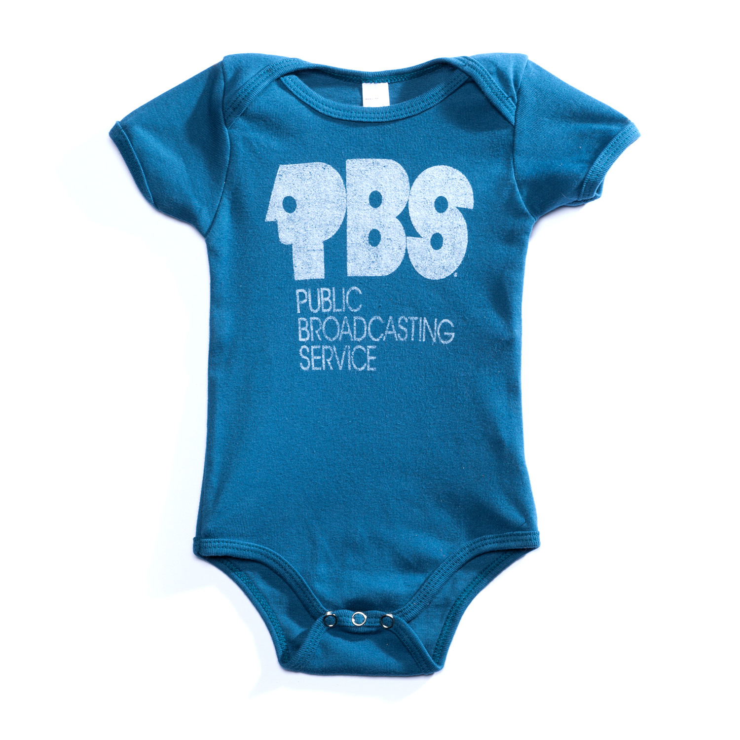 PBS Retro Galaxy Blue Infant Bodysuit