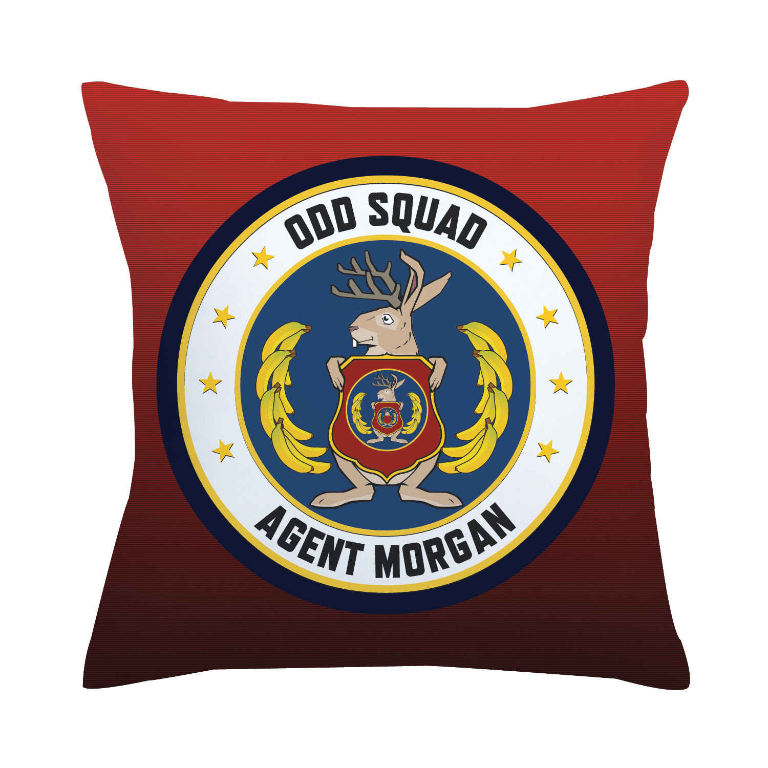 Odd Squad Headquarters Seal Throw Pillow