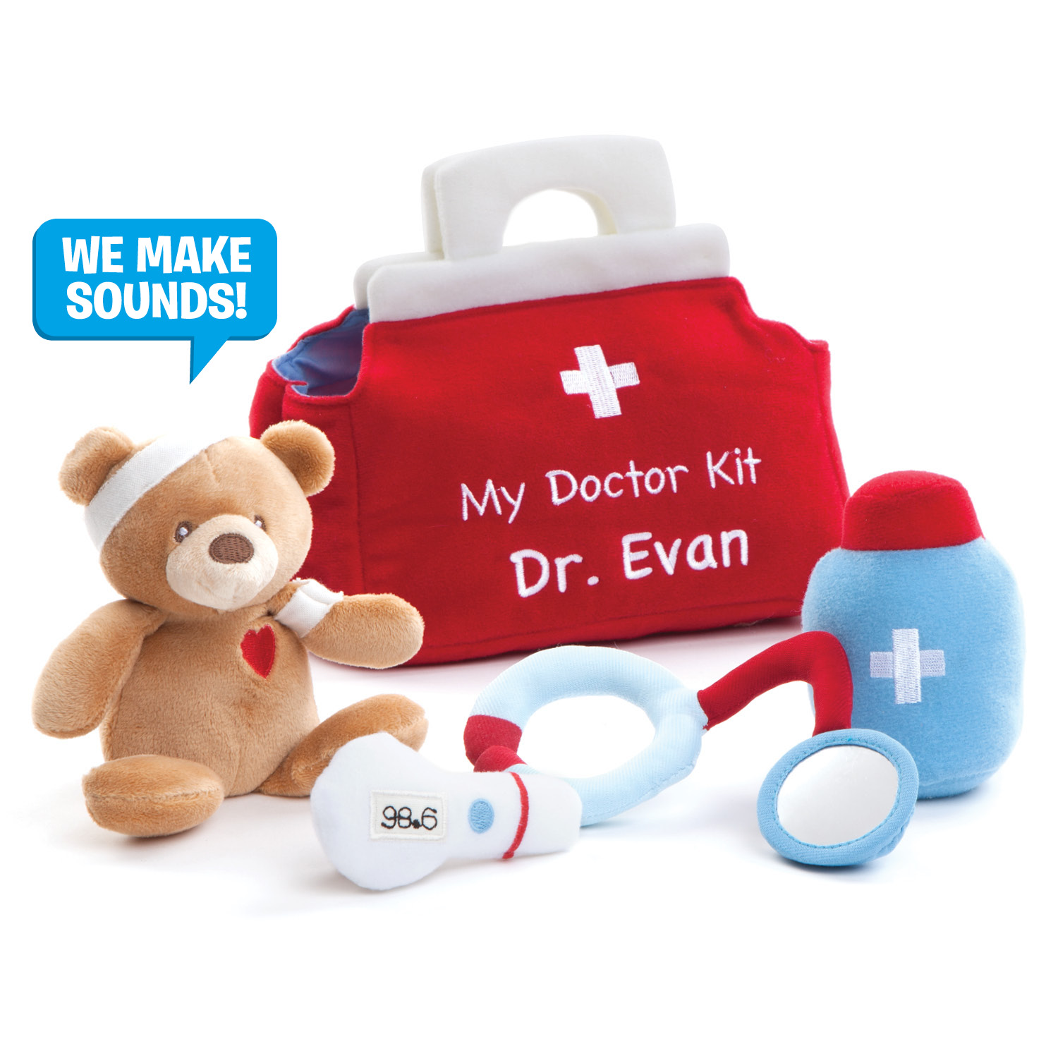 Personalized GUND My First Doctors Kit Playset