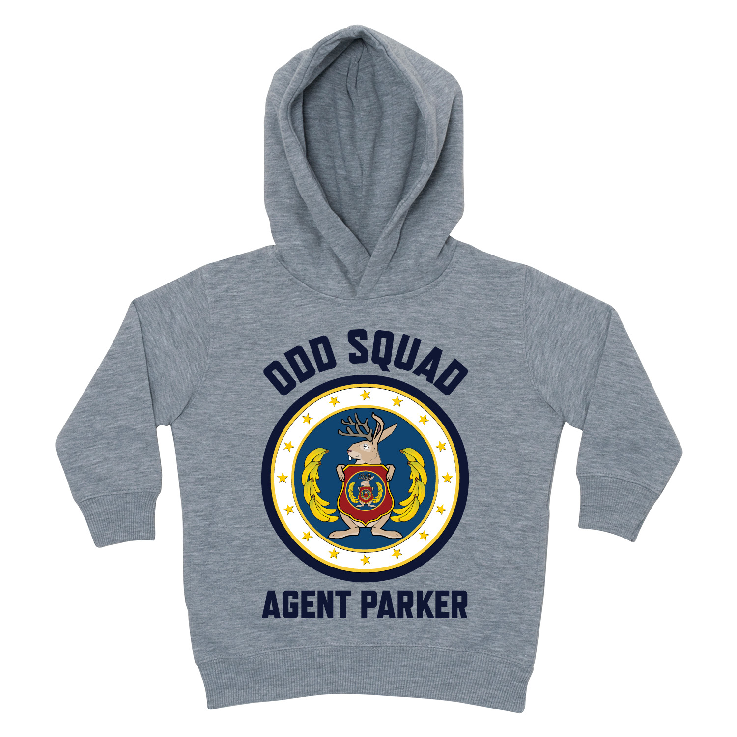 Odd Squad Agent Seal Gray Toddler Hoodie