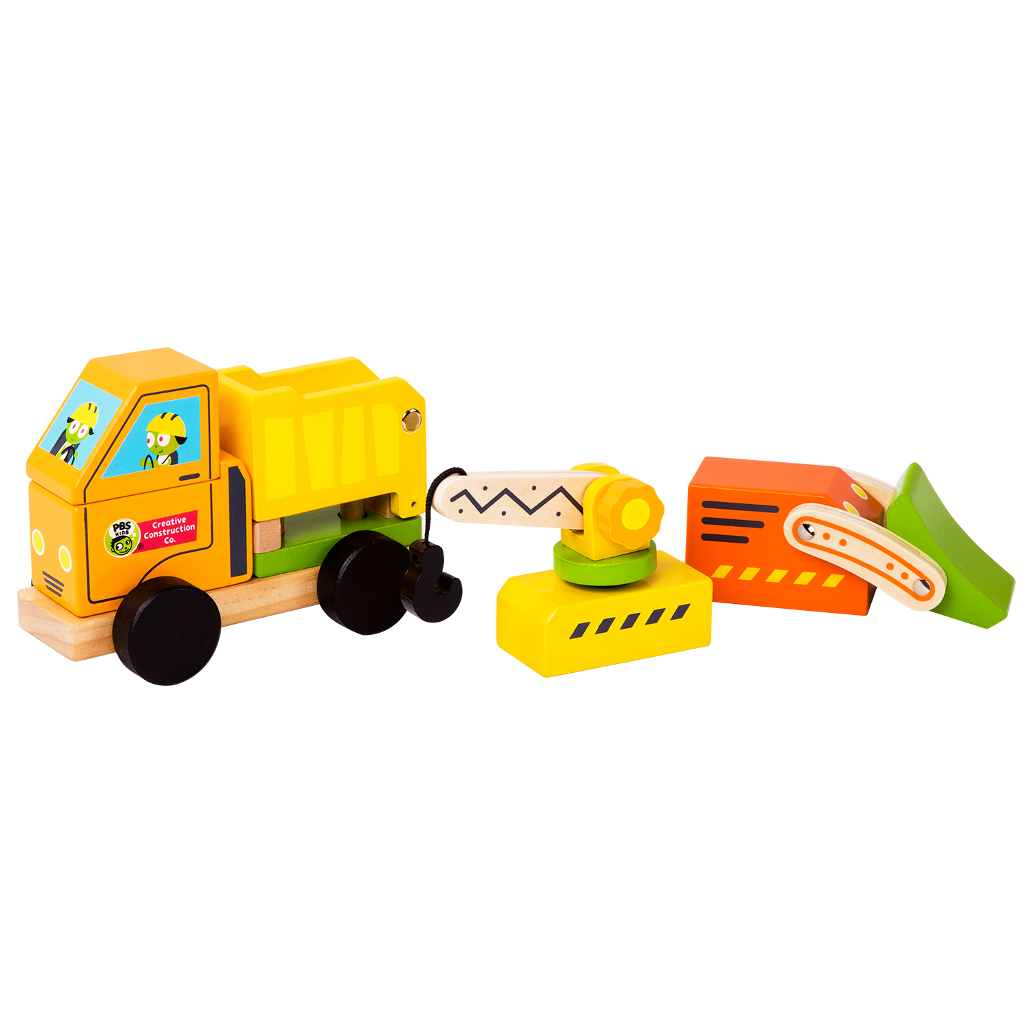 PBS KIDS Creative Construction 3-in-1 Construction Vehicle