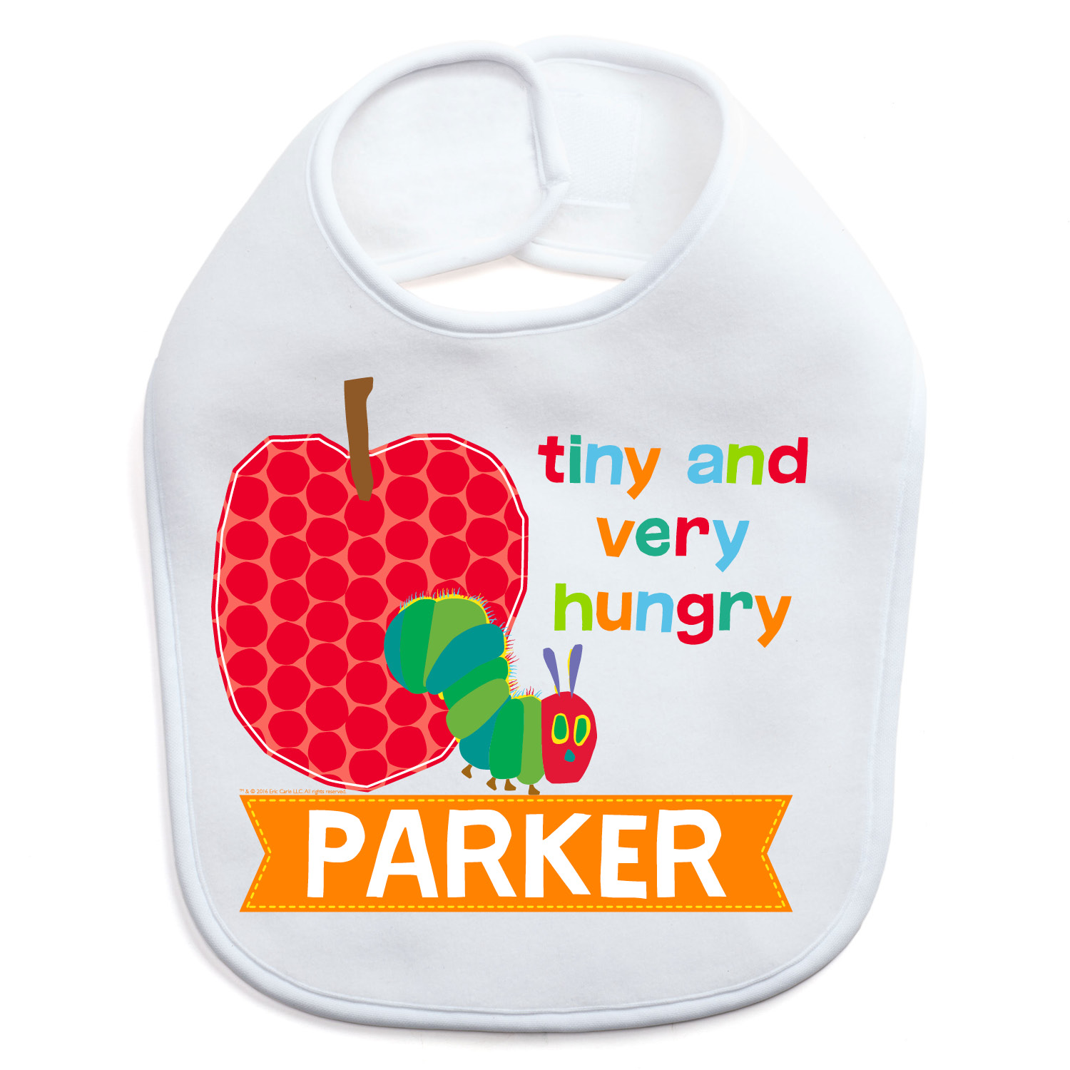Very Hungry Caterpillar Tiny and Hungry Personalized Bib