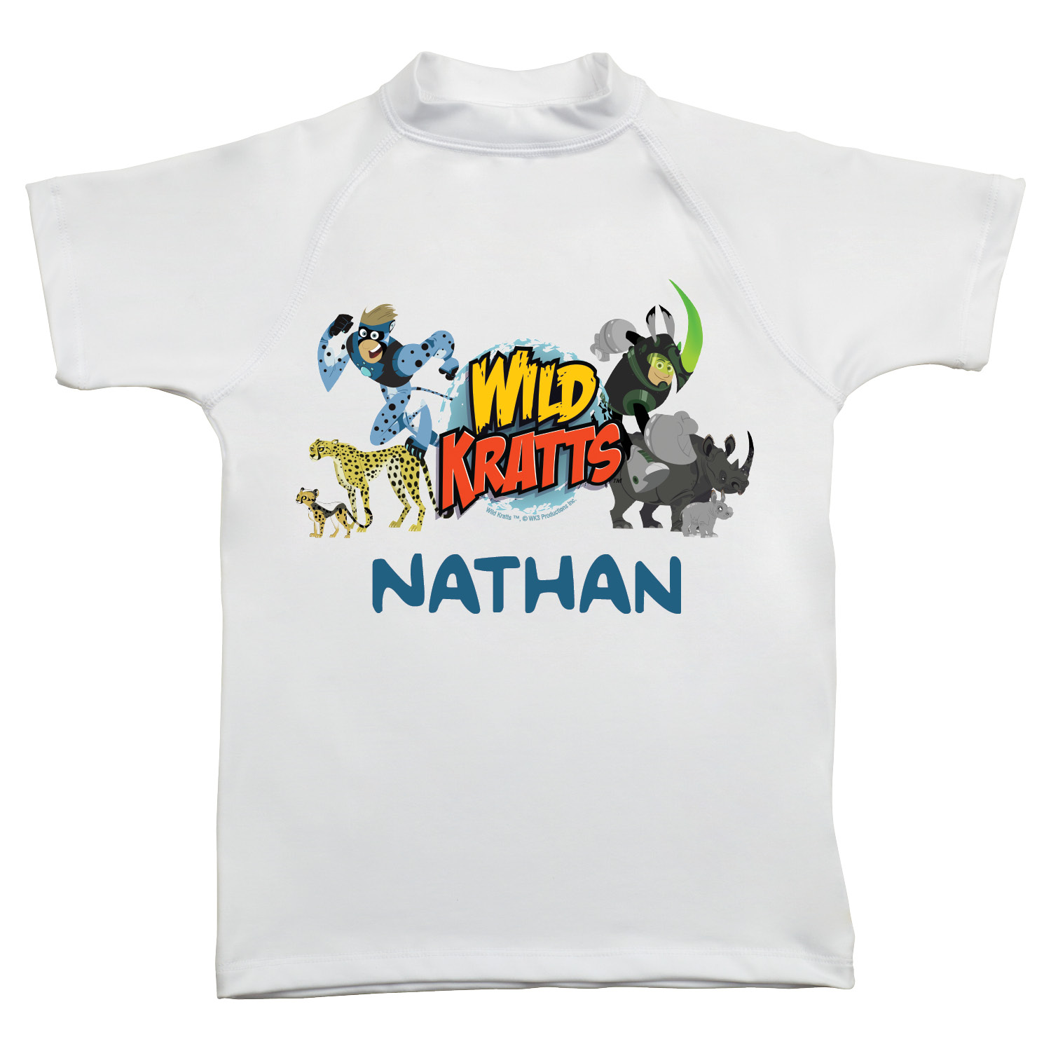 Wild Kratts Creature Adventure UV Protective Swim Shirt