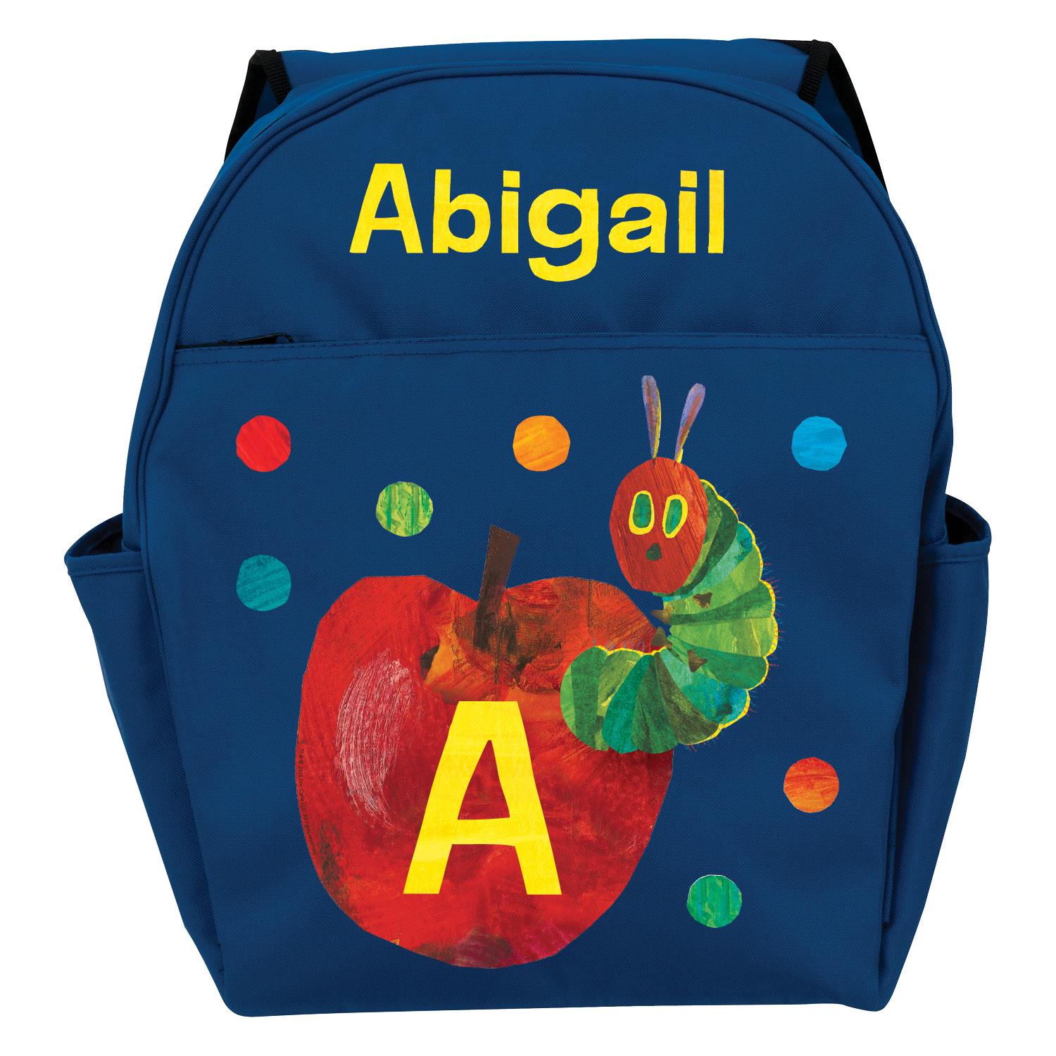 Very Hungry Caterpillar Initial Blue Toddler Backpack
