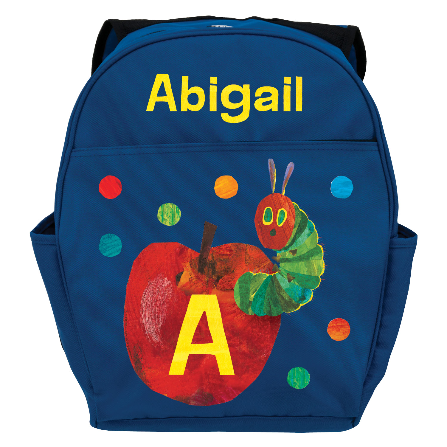 Very Hungry Caterpillar Initial Blue Youth Backpack