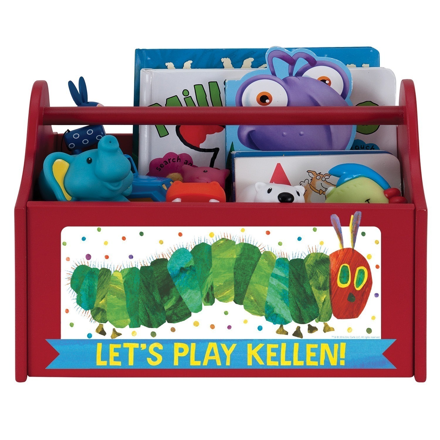 Very Hungry Caterpillar Red Toy Caddy
