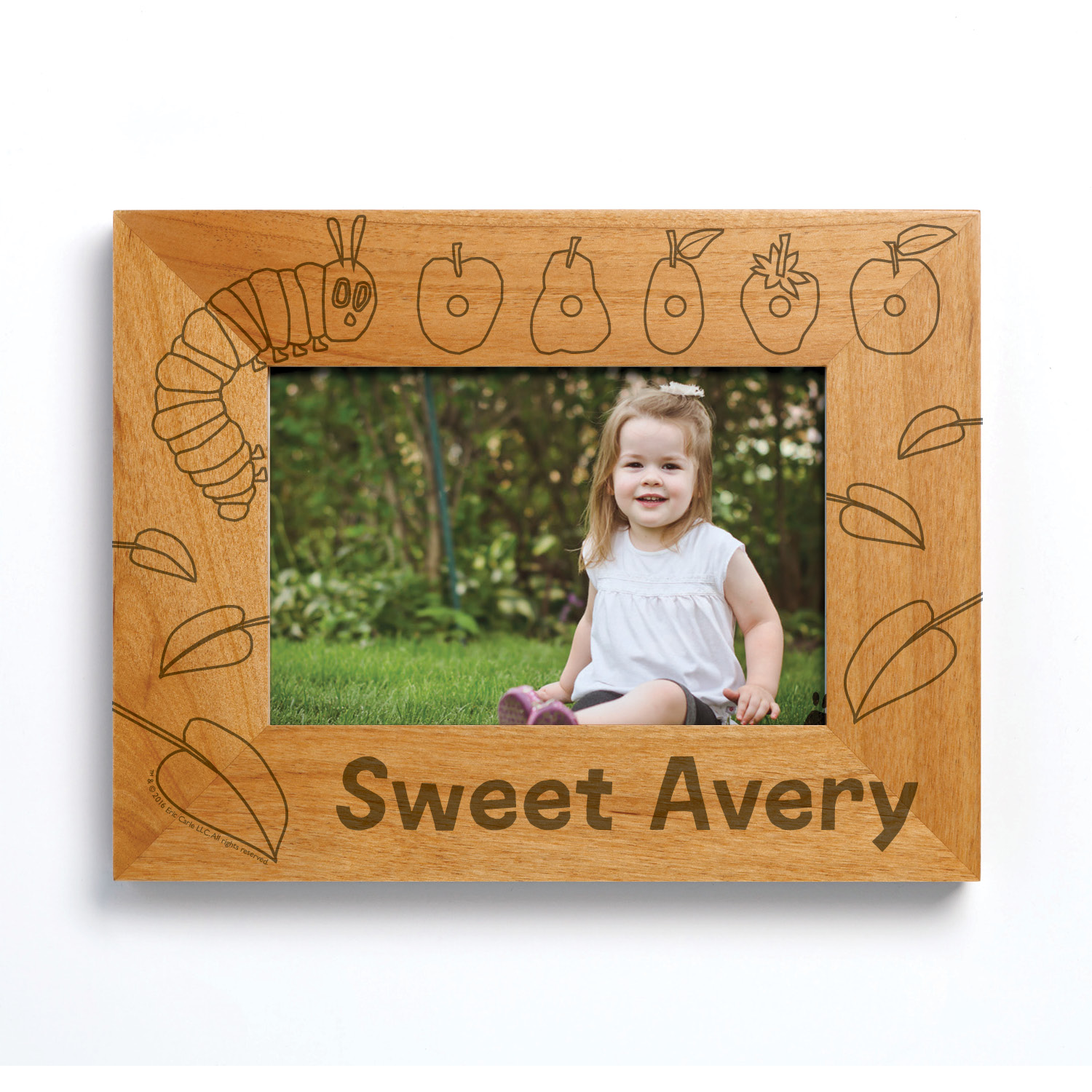 Very Hungry Caterpillar Wood Picture Frame