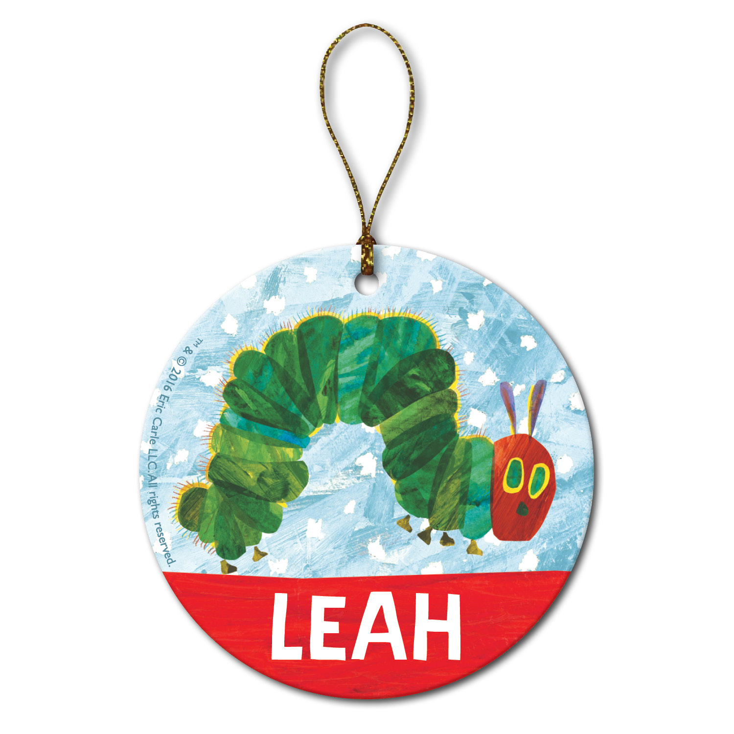 Very Hungry Caterpillar Snowy Day Ornament