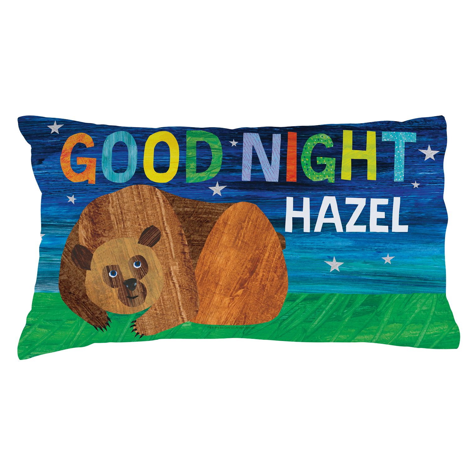 Brown Bear Good Night Pillowcase