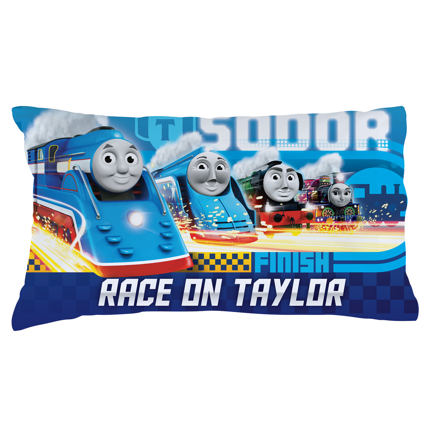 Thomas & Friends Race On Pillowcase