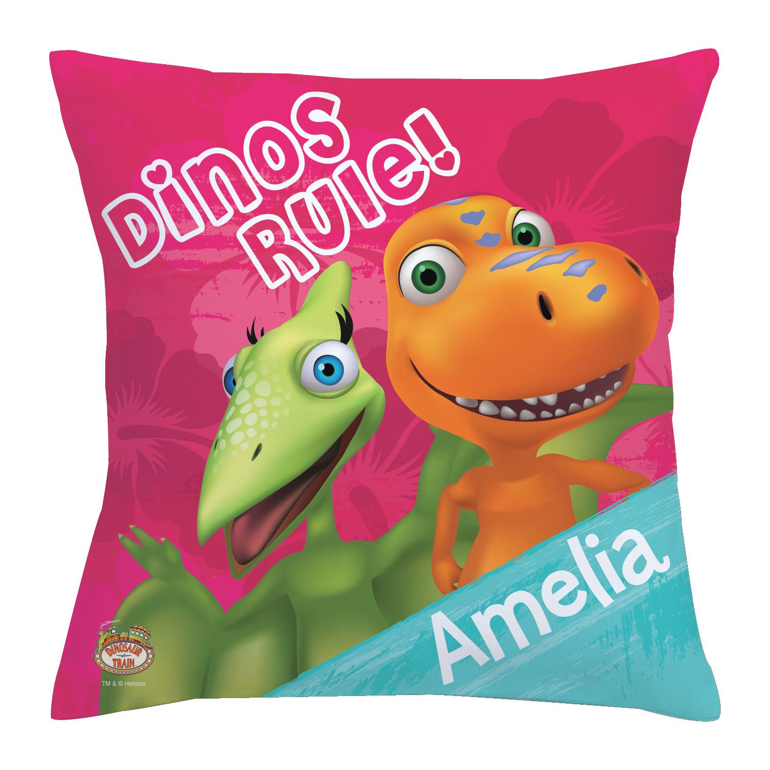 Dinosaur Train Dino Girls Rule Throw Pillow