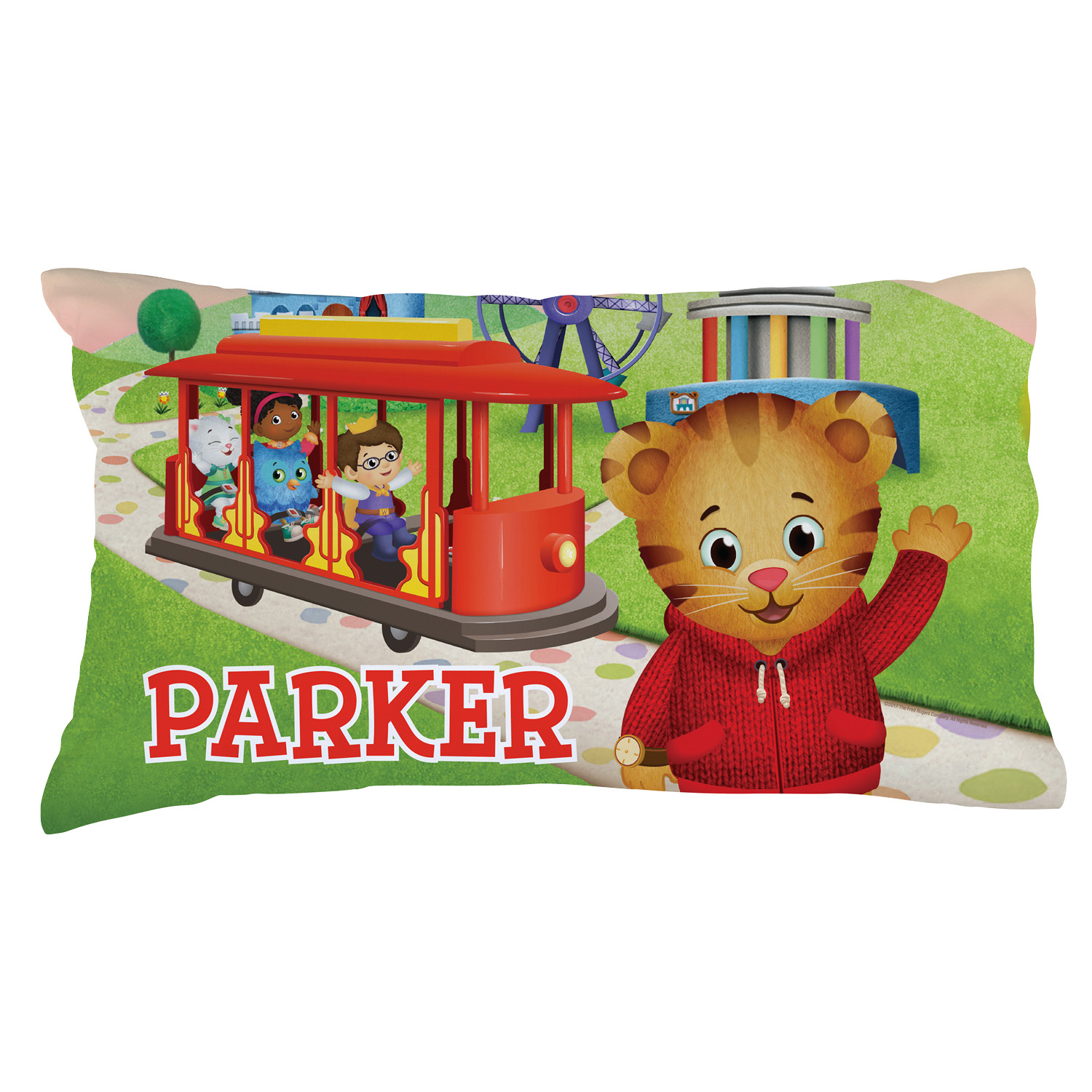 Daniel Tiger Trolley Pillowcase