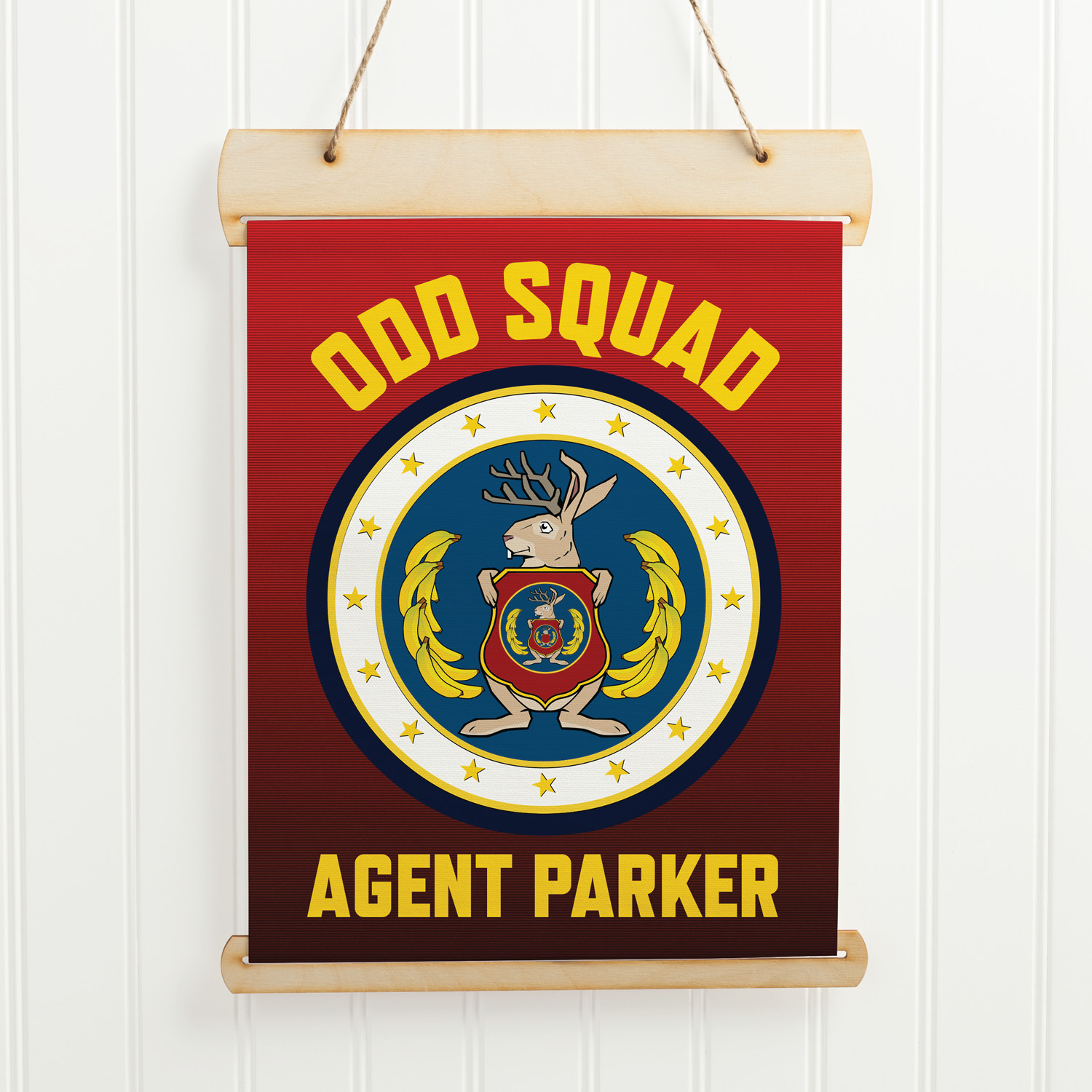 Odd Squad Agent Seal Room Sign