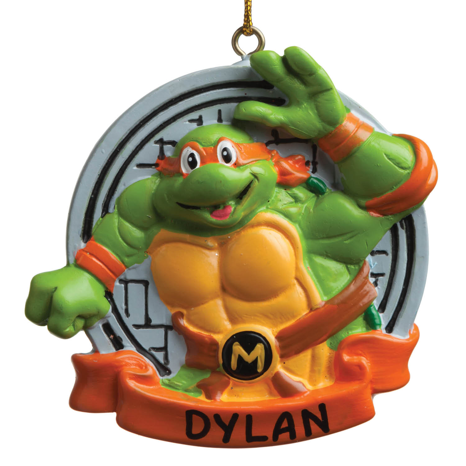 Teenage Mutant Ninja Turtle Ornament -Michelangelo