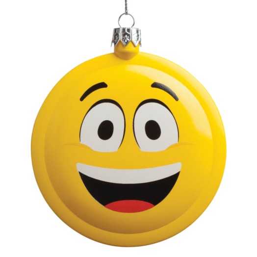 Emoji Happy Ornament 