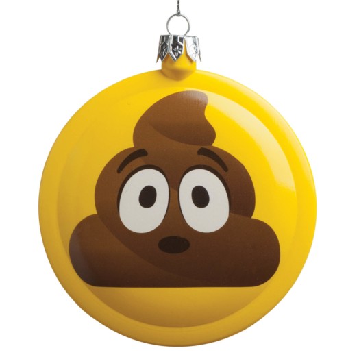 Emoji Poop Ornament