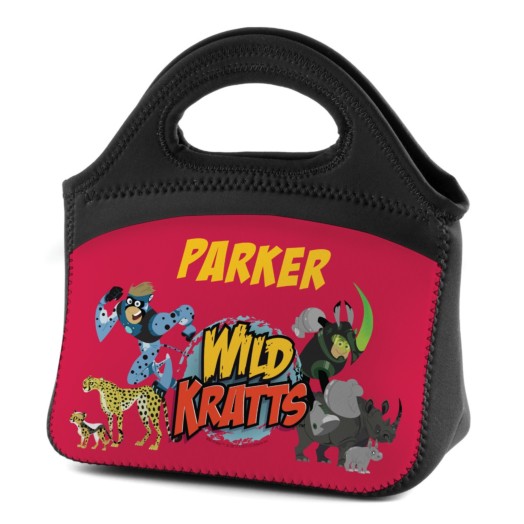 Wild Kratts Creature Adventure Red Lunch Bag