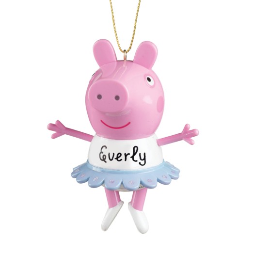 Peppa Pig Ballerina Ornament