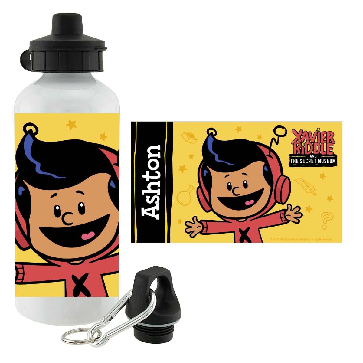 Xavier Riddle Personalized Sports Bottle