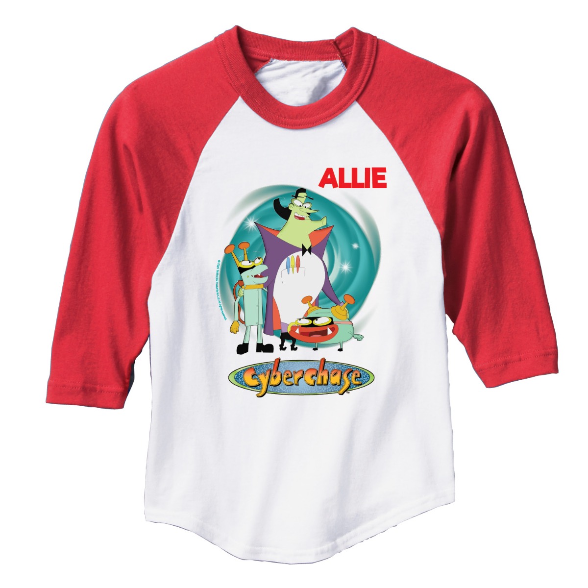 Cyberchase Personalized Villains Red Sports Jersey