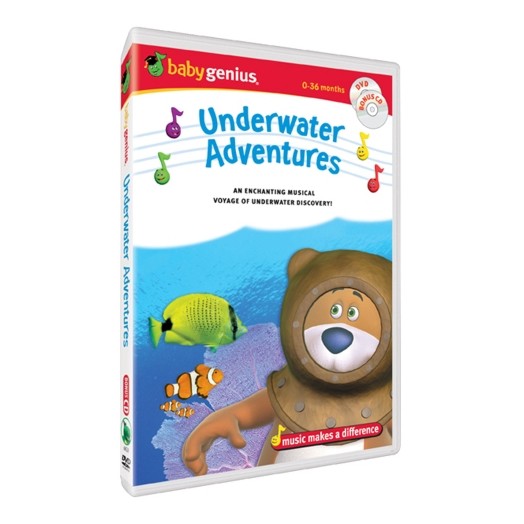 Baby Genius Underwater Adventures DVD