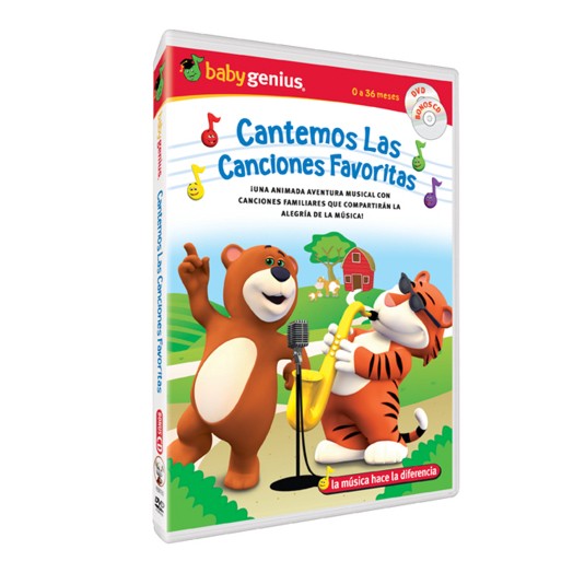 Baby Genius Cantemos las Canciones Favoritas DVD - Spanish