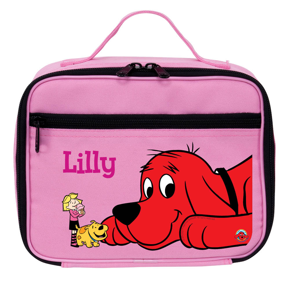 Clifford Yummy Treat Pink Lunch Bag
