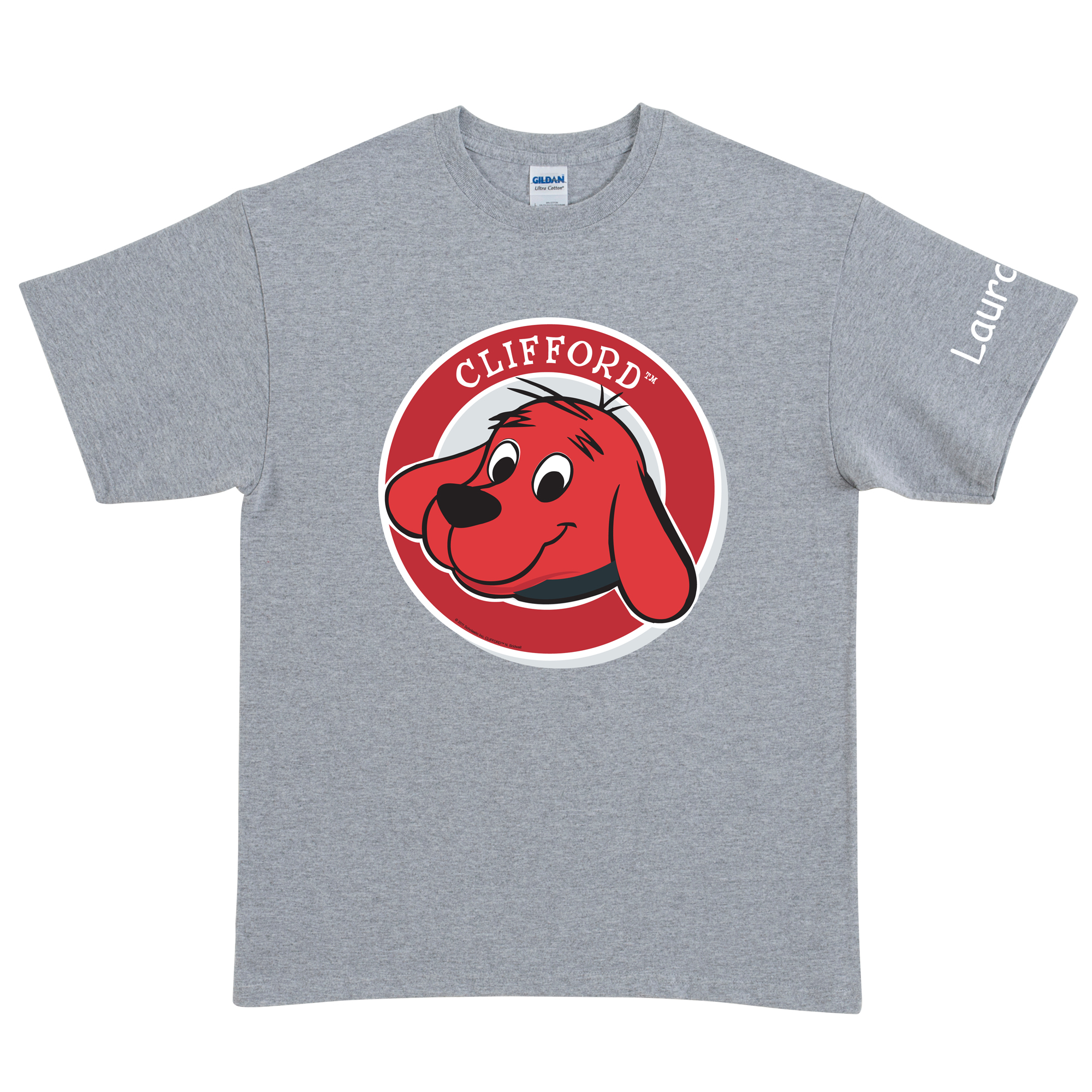 Clifford Seal Gray Adult T-Shirt
