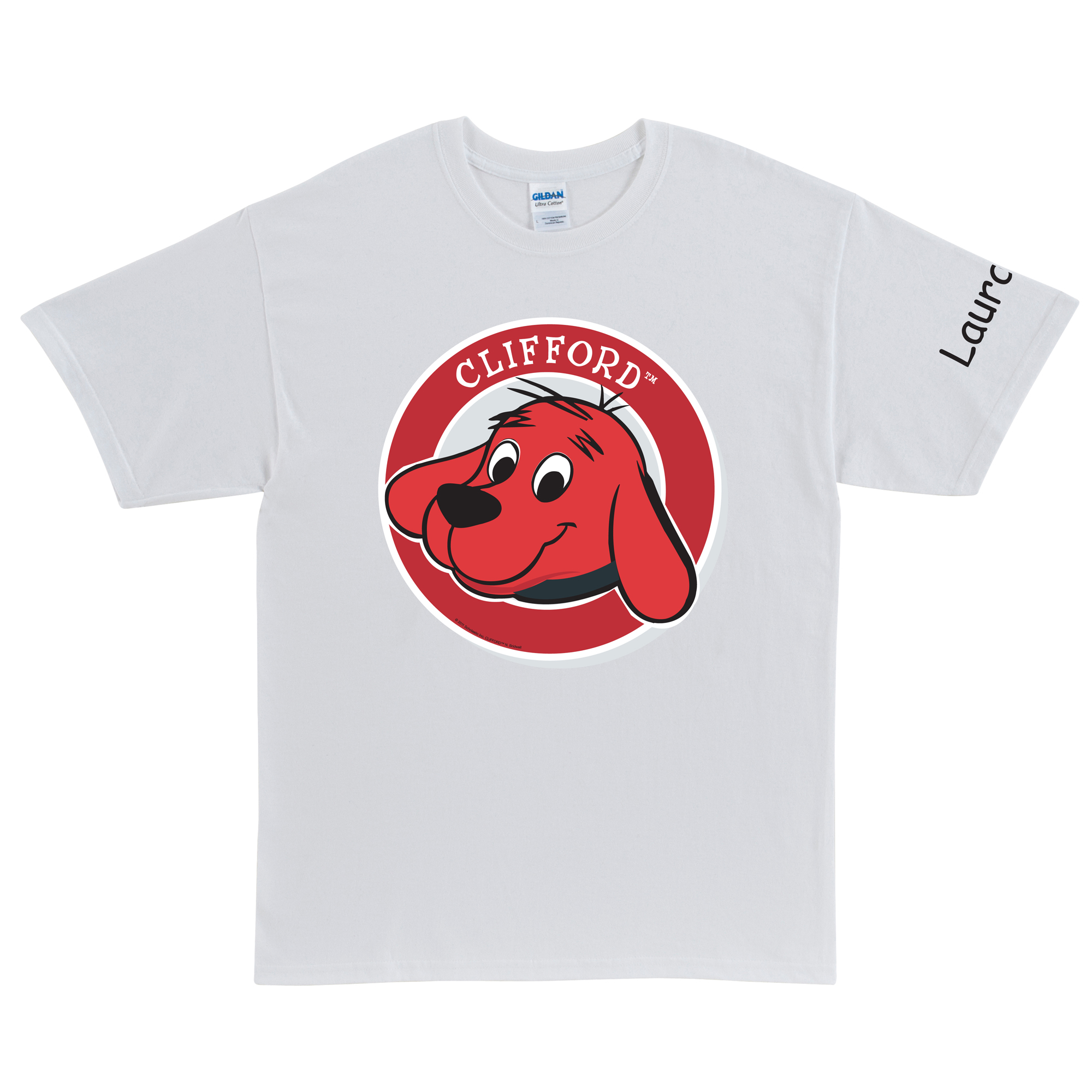 Clifford Seal White Adult T-Shirt