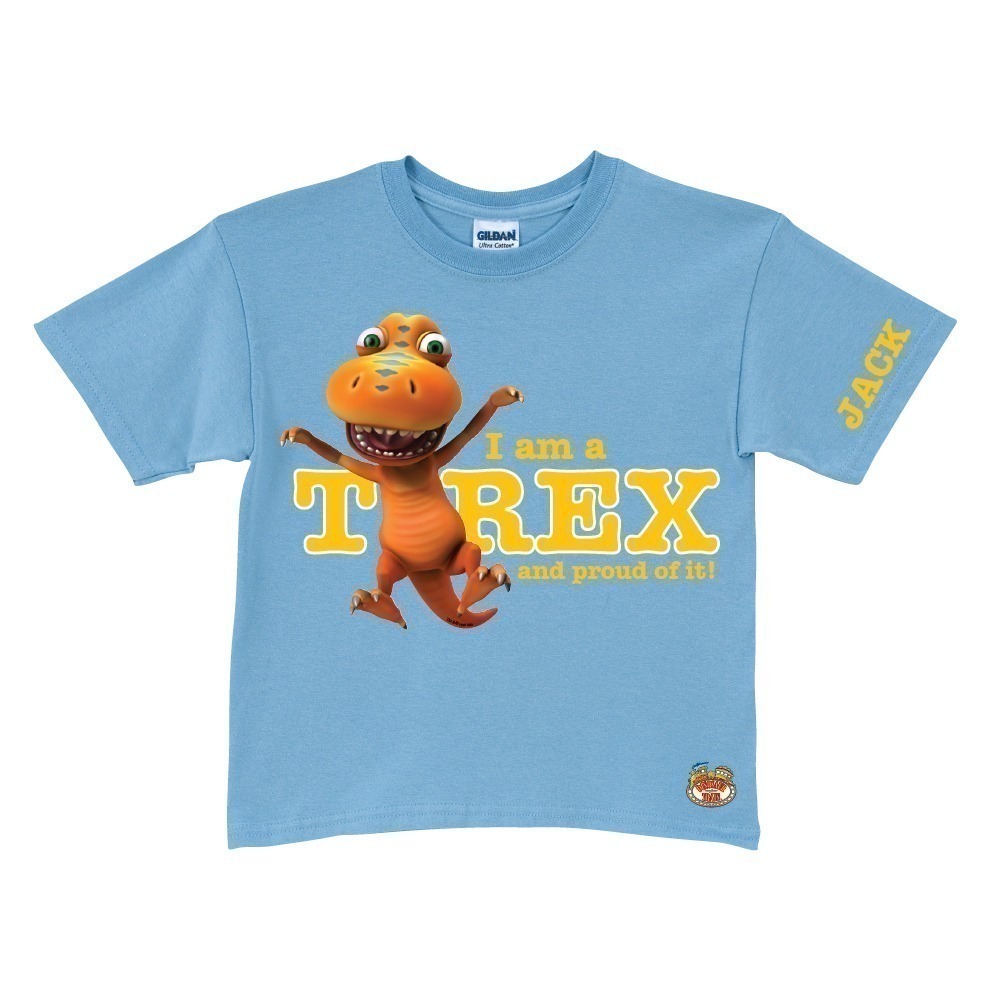 Dinosaur Train Proud to Be A T-rex Light Blue T-Shirt