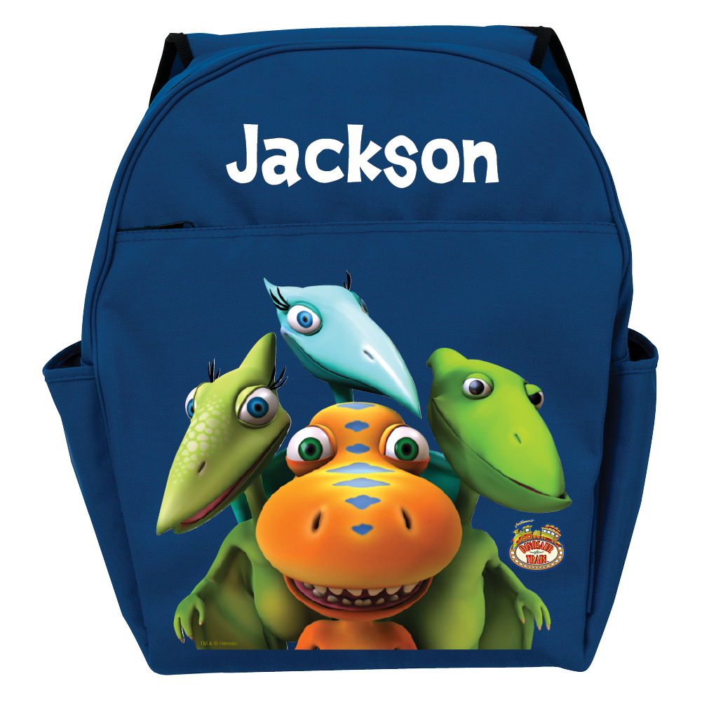 Dinosaur Train Buddy  Tiny  Shiny & Don Blue Toddler Backpack