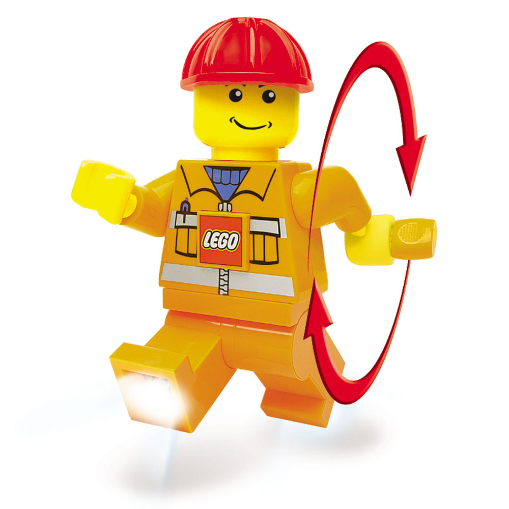 Integrere Rytmisk Land med statsborgerskab LEGO® Construction Worker Dynamo Torch