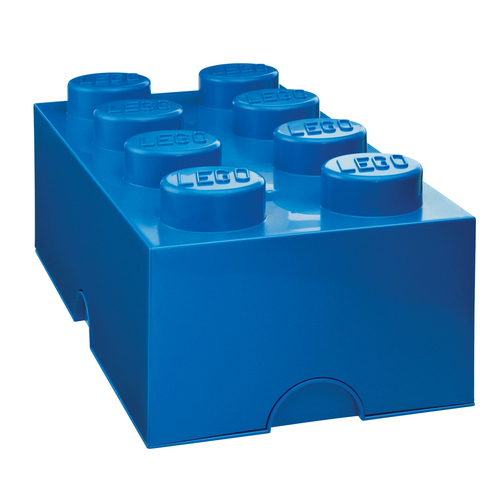 Lego Storage Brick 8 - Blue