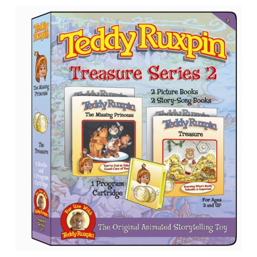 Teddy Ruxpin Series 2 The Missing Princess & The Treasure Program Cartridge