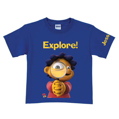 Sid the Science Kid Explore Royal Blue T-Shirt