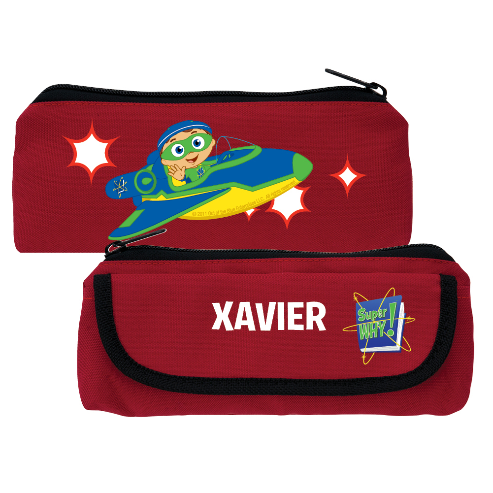 Super Why Back to the Book Club Red Pencil Case