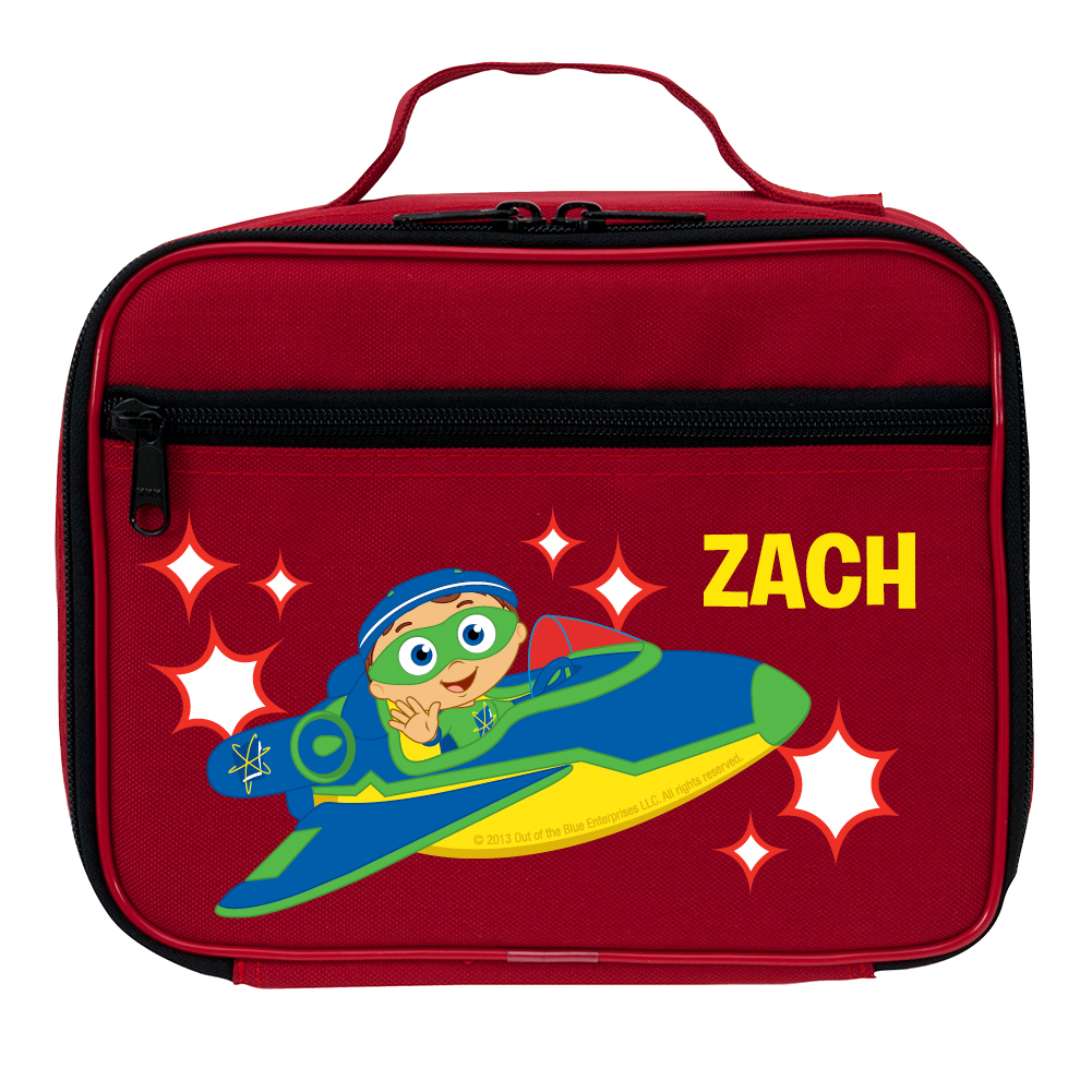 Super Why Back To The Book Club! Red Lunch Bag