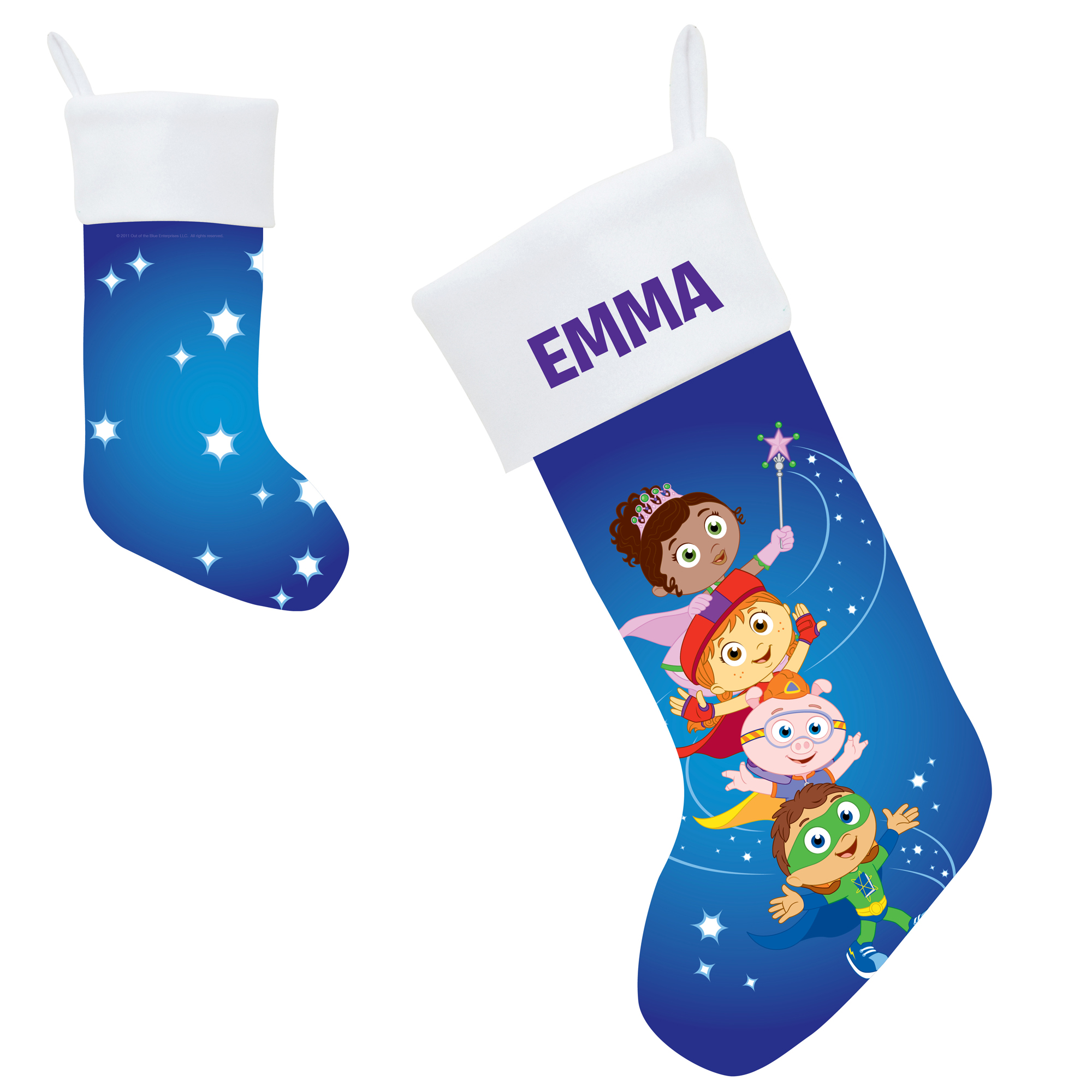 Super Why Super Readers Christmas Stocking