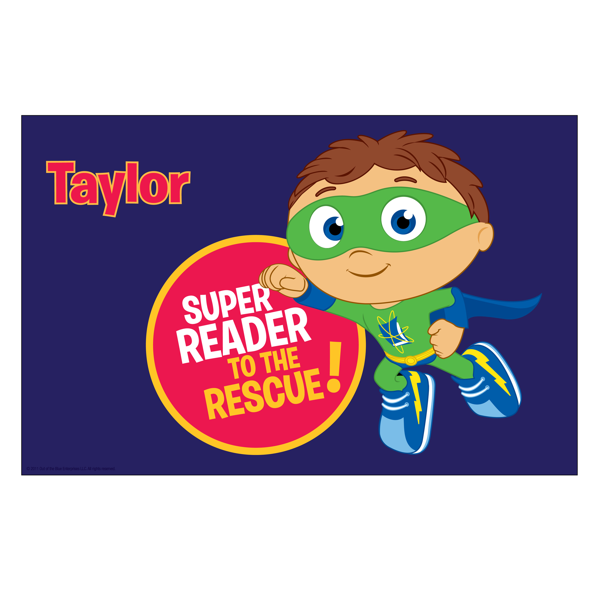 Super Why Super Reader to the Rescue! Placemat