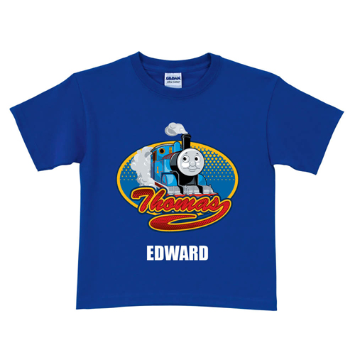 Thomas & Friends Royal Blue All Aboard! T-Shirt