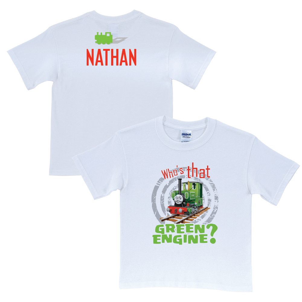 Thomas & Friends Green Engine White T-Shirt