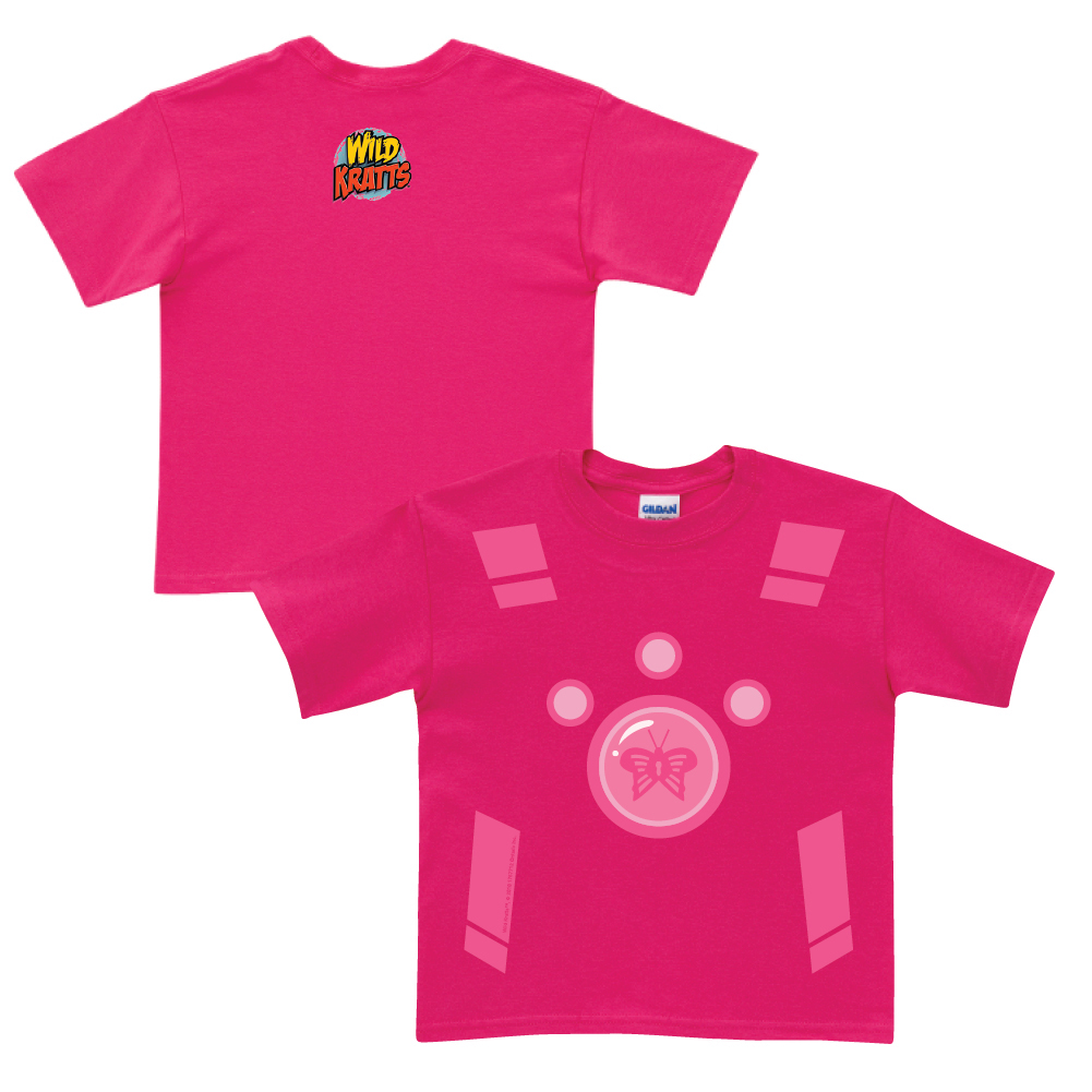 Wild Kratts Creature Power Suit Hot Pink T-Shirt