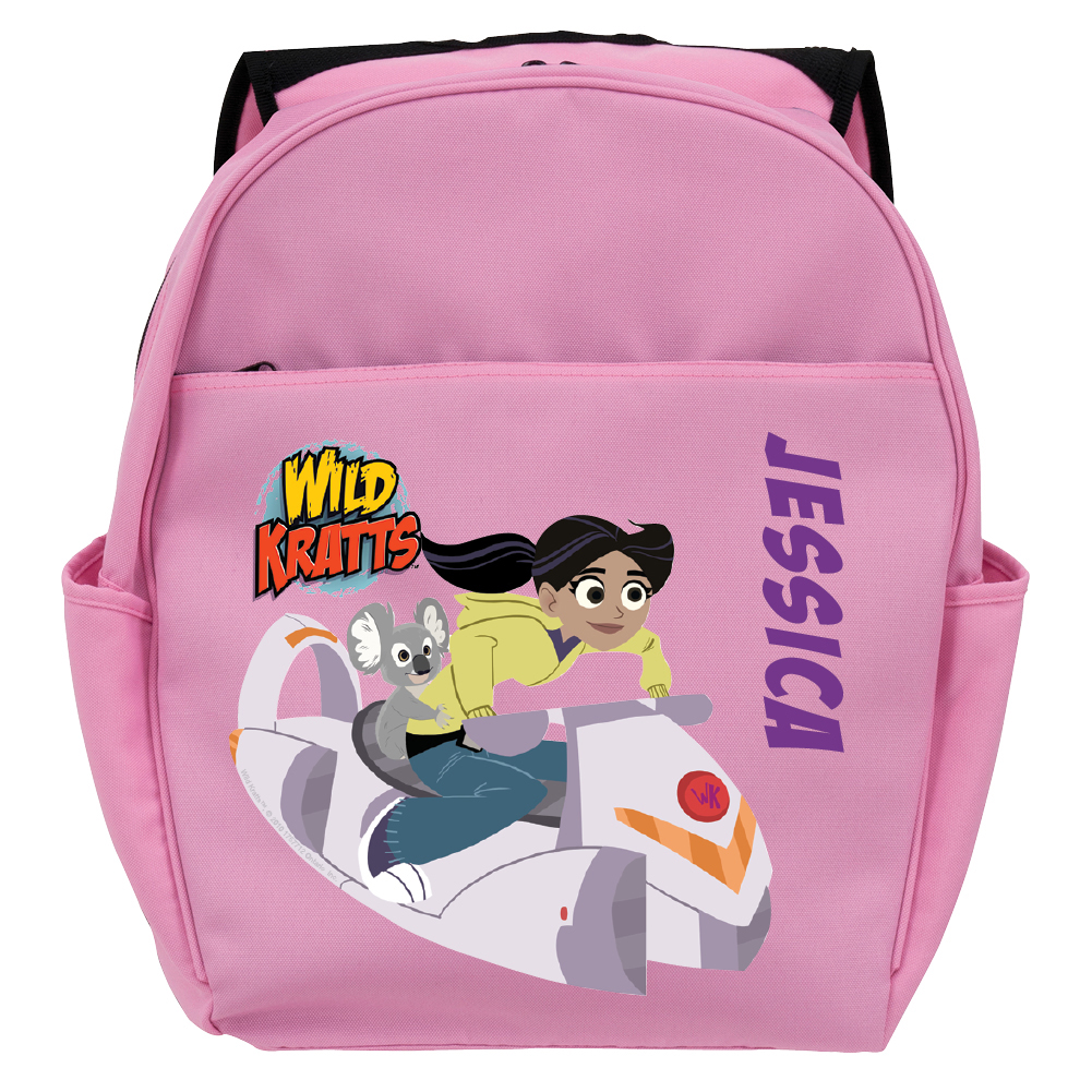 Wild Kratts Aviva & Koalaballoon Pink Toddler Backpack