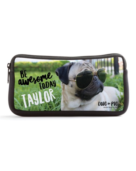 Doug The Pug Be Awesome Personalized Pencil Case