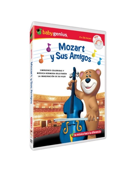 Baby Genius Mozart y Sus Amigos DVD - Spanish