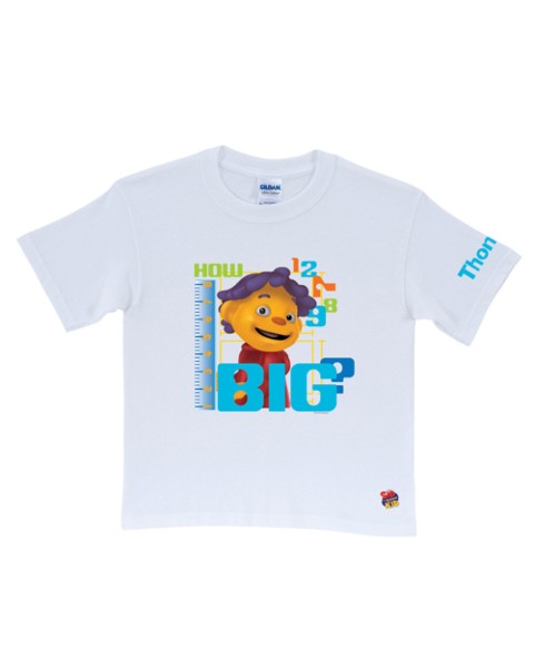 Sid the Science Kid How Big White T-Shirt